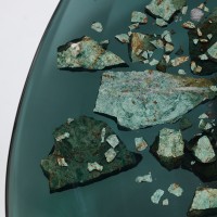 <a href="https://www.galeriegosserez.com/artistes/t-sakhi.html"> T SAKHI </a> - Reconciled Fragments - Low table "Amazonite"